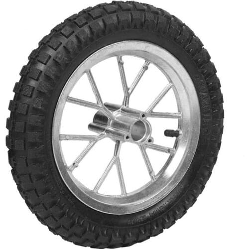 12.5 x 2.75in Motorcycle Front Rear Tire Wheel with Rim Fits for Coolster 49cc 2 Stroke Mini Dirt Bike QG-50