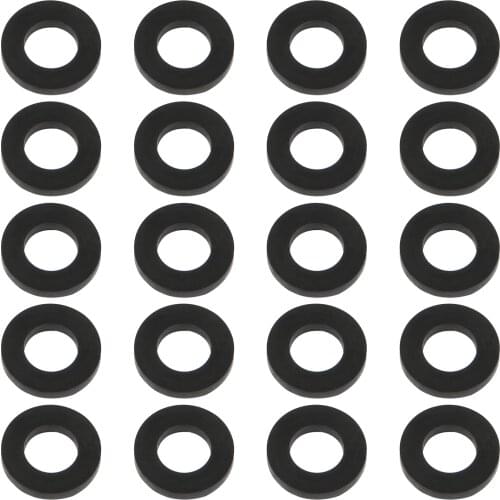 20 PCS Propane Gas Adapter Accessories Soft Rubber Pipe Connector Gas Leakage Sealing O-Ring Gasket 0.716" Out Diameter