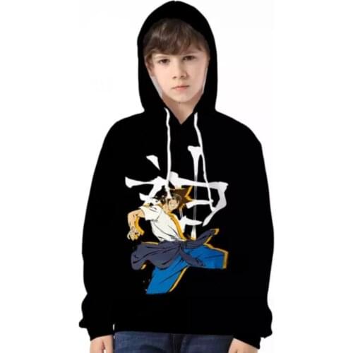 3D The God of High School hoodies Kids Children Hoodie sweatshirts 3D casual children red and white pulloverTeenage Cool Clothes