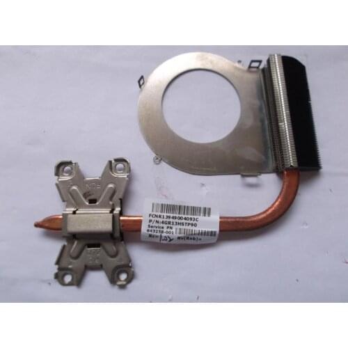 USED working good Cooler for HP pavilion G4 G6 G7 G4-1000 G6-1000 cooling heatsink 643256-001 643258-001 641140-001 UMA model