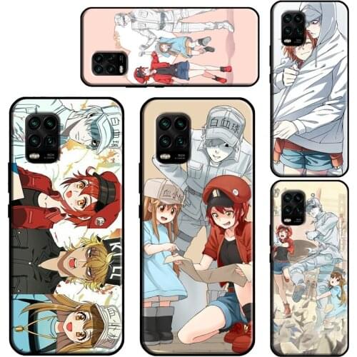 Anime Cells at Work Case For POCO X3 Pro M3 F2 F3 Back Cover For Xiaomi Mi 11 Ultra Note 10 Lite Mi 9T 10T Pro