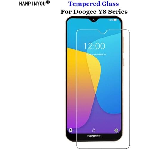 For Doogee Y8 / Y8C / Plus Clear Tempered Glass 9H 2.5D Premium Phone Screen Protector Film