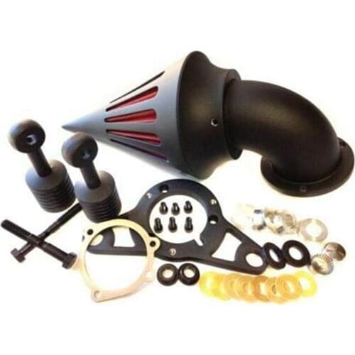 Motorcycle Spike Air Cleaner Intake Kits For Harley Saftail Dyna Touring Cross Bones Softail Rocker