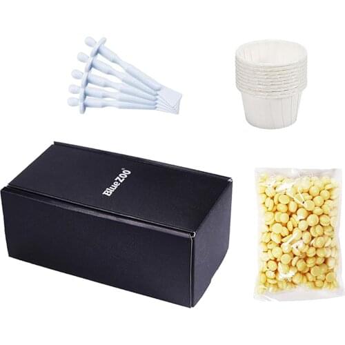 Unisex Nose Hair Removal Kit 50g 10 Disposable paper bowls for Men and Women