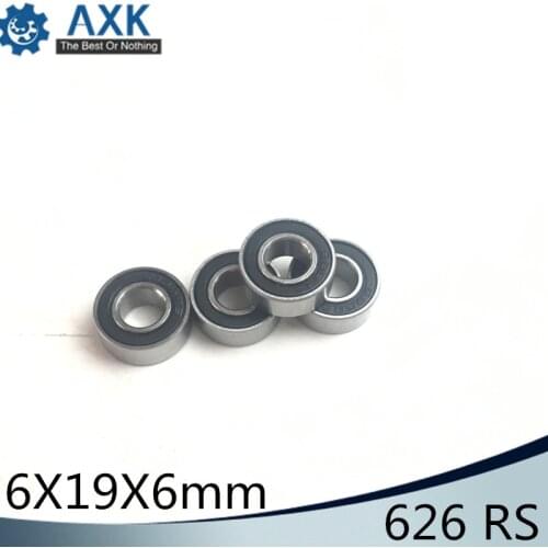 626RS Bearing ABEC-1/ABEC-3 (10PCS) 6x19x6 mm Rubber Sealed 626-2RS Ball Bearings 626 RS / 2RSAB