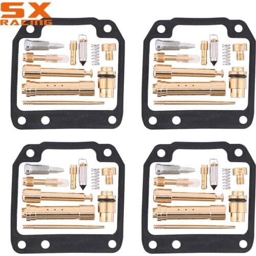 4 Set Motorcycle Carb Carburetor Repair Kit Repair Accessaries For Yamaha XJR400 XJR 400 1994 1995 1996 1997 1998 1999