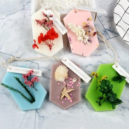 Dry Flower Scented Wax Sheet Tablets Home Wardrobe Odor Fragrance Long-lasting Fresh Air Charms Of Fragrance Candles Tablet Gift