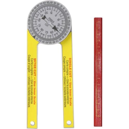 Miter Saw ABS Digital Protractor Ruler Protractor Inclinometer Protractor Miter Saw Angle Level Meter Measuring Tool