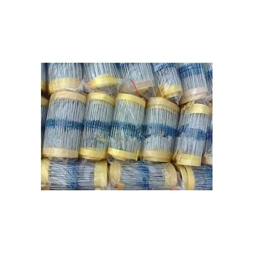 Total 2100pcs 1/4W Metal Film Resistor Assorted Kit 21 Values (1 Ohm ~1M Ohm) ,100pcs Each value new original