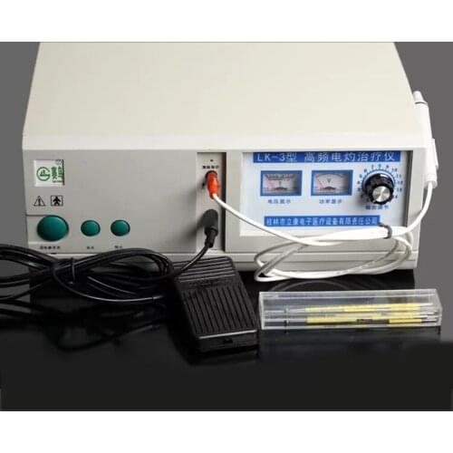 English interface LK-3 High Frequency Electrocautery Therapeutic Apparatus Cosmetic Surgery Electric Knife Hemostat
