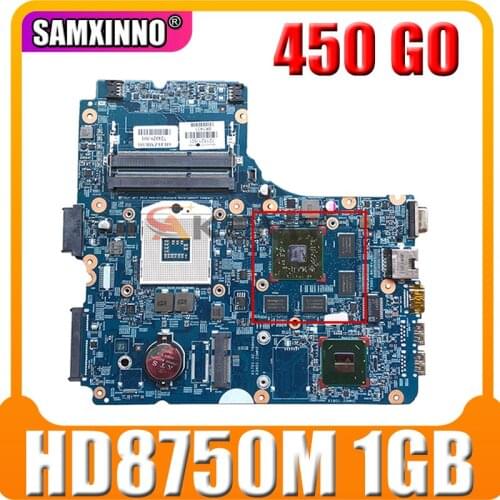 High quality PC For HP 440 450 G0 Laptop Motherboard 721521-001 721521-501 721521-601 HM76 HD8750M 1GB GPU MB 100% Tested