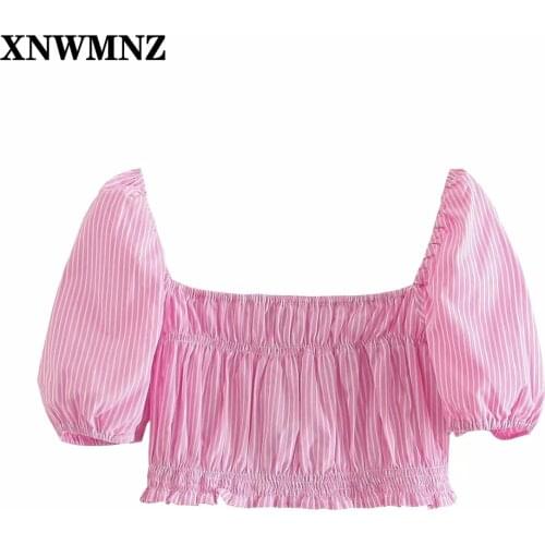 XNWMNZ Pink Blouses