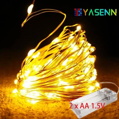 YASHEN ARTS&CRAFTS LED String Lights With Transparent Wire