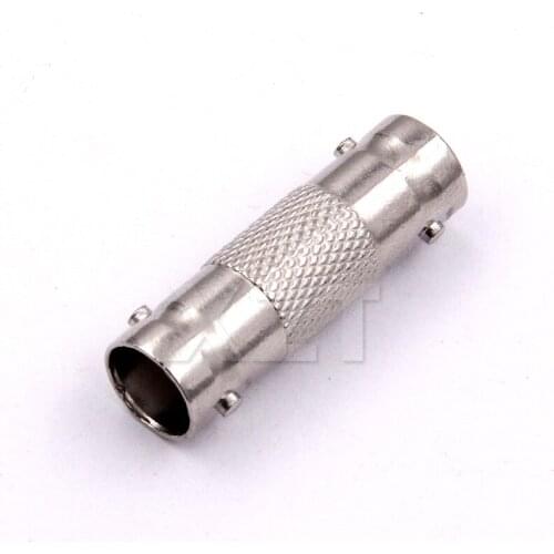 10pcs/lot BNC Type Female to Female Inline Coupler Coax Connector Extender RG6 RG59 adapter bnc connector for cctv Camera