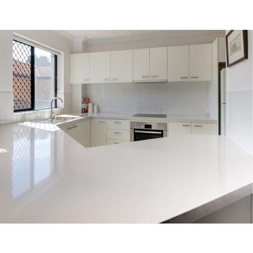 2016 hot sales 2PAC kitchen cabinets white colour modern high gloss lacquer kitchen furnitures L1606059