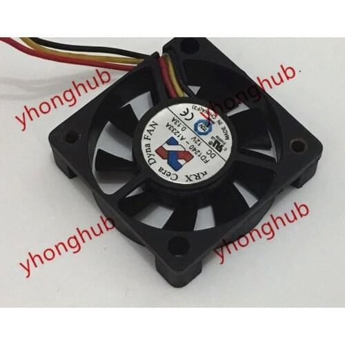 ARX FD1240-A1233A Server Cooling Fan DC 12V 0.13A 40x40x10mm 3-wire