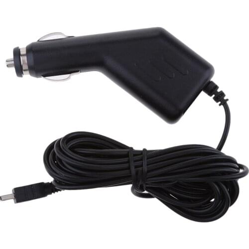 Car USB Charger Adapter 12-24V to 5V/1.5A Mini USB Cable GPS DVR Charging for Car Van Truck Kit