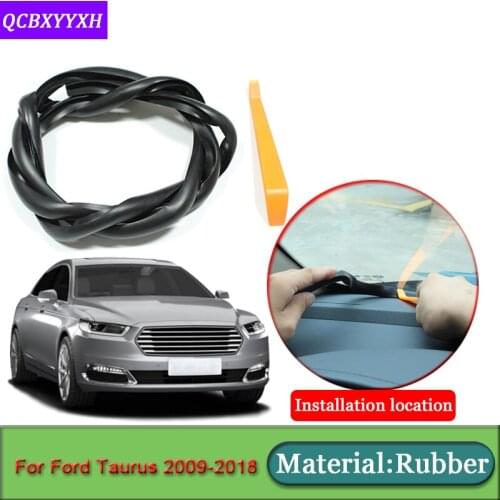 Car-styling For Ford Taurus 2009-2018 Anti-Noise Soundproof Dustproof Car Dashboard Windshield Sealing Strips Auto Accessories
