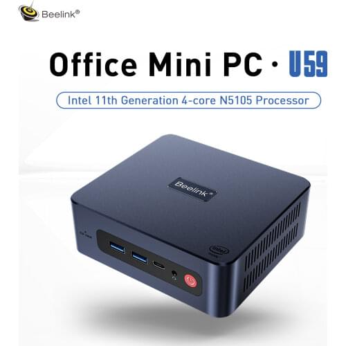 Beelink U57 Mini PC bluetooth 4.0 Intel i5 5257U 3.1GHz 8GB 256GB 1000M LAN 2.4+5.8G Dual WIFI USB3.0 Support Windows 10Mini PC