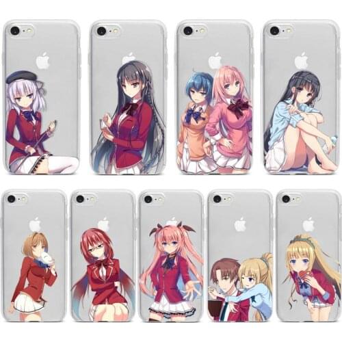 PXCHENG Anime Classroom of the Elite Phone Case For iPhone 12 Mini 11 Pro XS Max X XR 7 8 Plus