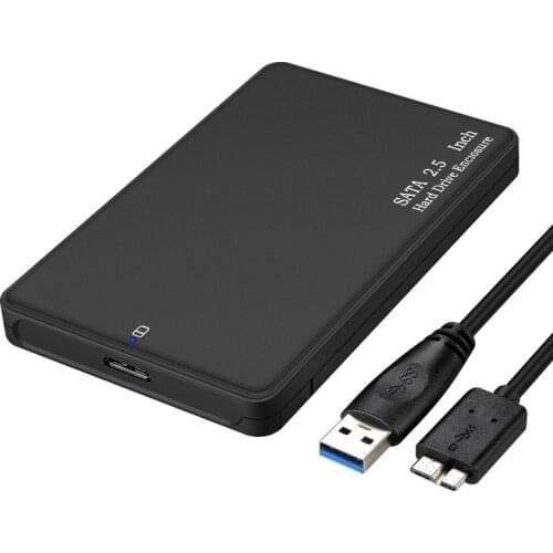 2.5 Inch External HD Case USB3.0 To SATA HDD SSD Case 5Gbps SD Disk Case HDD Drive Enclosure for Notebook Desktop PC