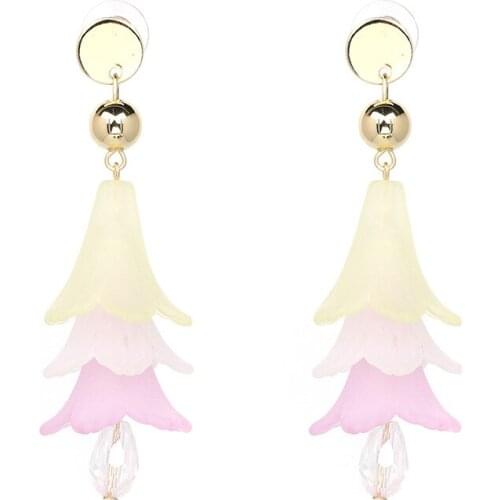 DANKAISHI Long Tassel Earrings For Women Statement Jewelry 3 Layered Fringe Drop Earrings Big Fashion Handmade Dangle Earrings