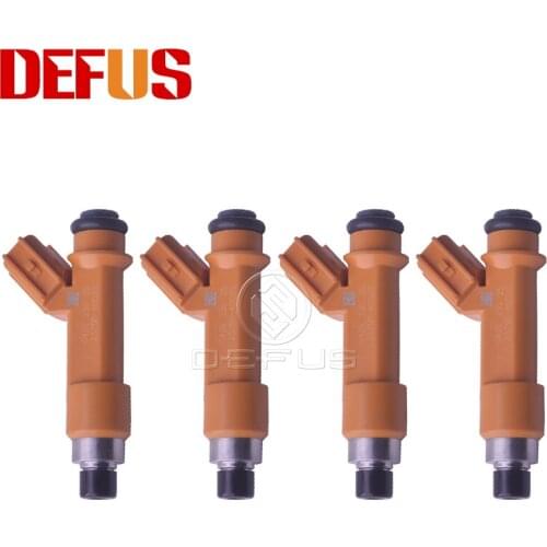 DEFUS 4PCS 23250-40020 Fuel Injector Nozzle For Toyota Camry RAV4 Highlander Solara 2.4L 02-04 2325040020 Petrol Injection Bico