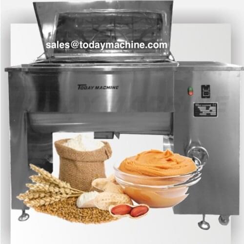 Ribbon mixer machine for blending food powder and paste like coffee and milk