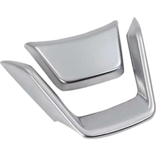 Car Interior ABS Steering Wheel Switch Button Panel Decoration Cover Trims for Subaru Forester 2019 Car Accssories