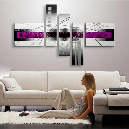 NEW 100% hand painted oil painting Home decoration high quality abstract painting pictures DM16061886