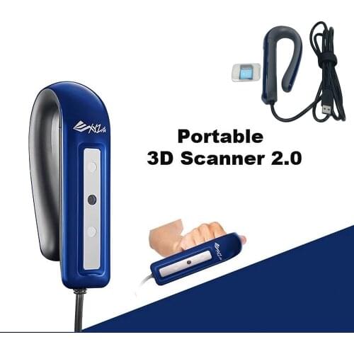 New upgrade XYZ 3D scanner 2.0 for 3D printer handheld body face object scan 3d Modeling with SENSE 2 3D scanner software