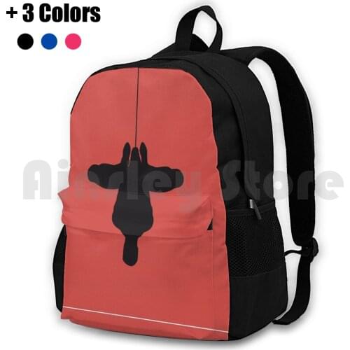 Spidey Att Outdoor Hiking Backpack Riding Climbing Sports Bag Cinema Minimal Movie Film Manga Anime Cinemalized Horror Gun Guns