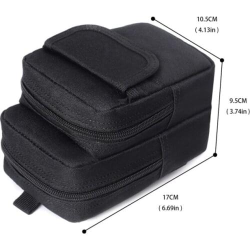 3P Tactics Waist Bag Nylon Waterproof Molle Magazine Accessories Pack Fanny Hunting Fishing Tools Packbag