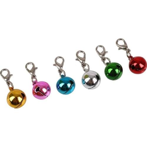 Decoration Coloured Coloured Dog Bell Pet Supplies Gifts Cat Clasp Animal Clothe Punny DIY Collar Charming Lobster