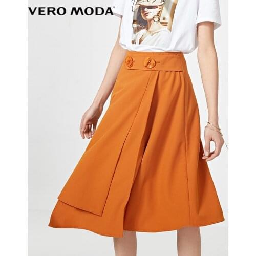 Vero Moda Women High Waist Side Slit Skirt|320216527