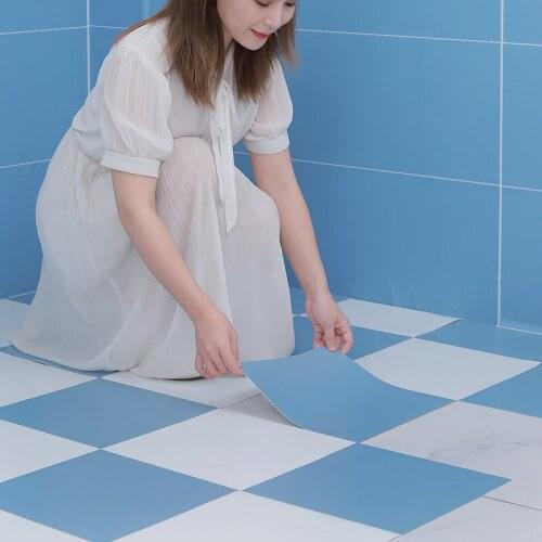3D Waterproof Terrazzo Tile Sticker Removable Self-adhesive Wallcovering Flooring Wall Sticker Kitchen Bathroom Decor