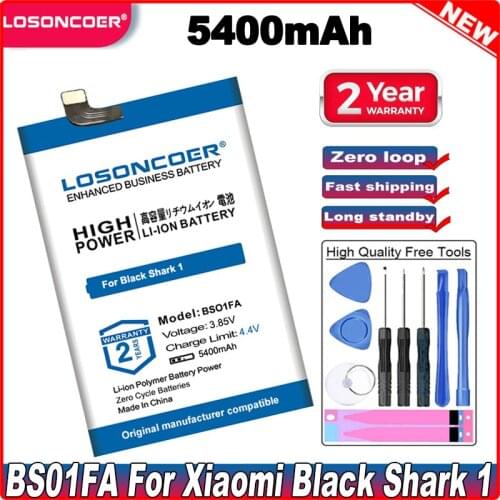 NEW hot 4800mAh BSO1FA Battery For Xiaomi Black Shark 1/ Black Shark Dual SIM/ Black Shark Dual SIM TD-LTE/ SKR-A0 BS01FA AWM-A0