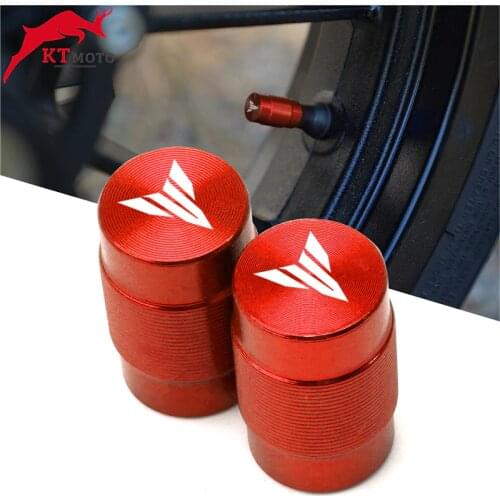 For MT-07 MT07 MT09 MT03 MT10 MT01 2012-2020 2019 Motorcycle Accessorie Wheel Tire Valve Stem Caps CNC Airtight Covers