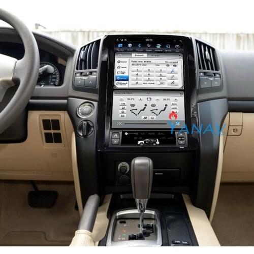Vertical screen car radio multimedia player FOR-Toyota Land Cruiser LC200 2008-2015 car stereo GPS navigation android DVD player