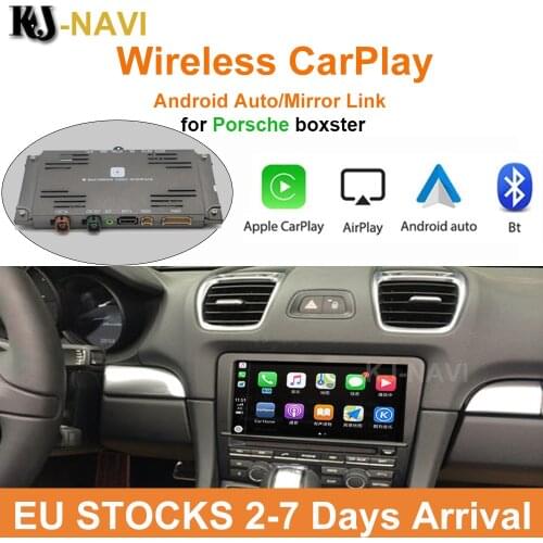 Wireless Apple Carplay For Porsche Cayenne 958 Panamera Bosxter Macan PCM3.1 PCM 4.0 PCM 3.0 2016 - 2010 CarPlay Box Accessories