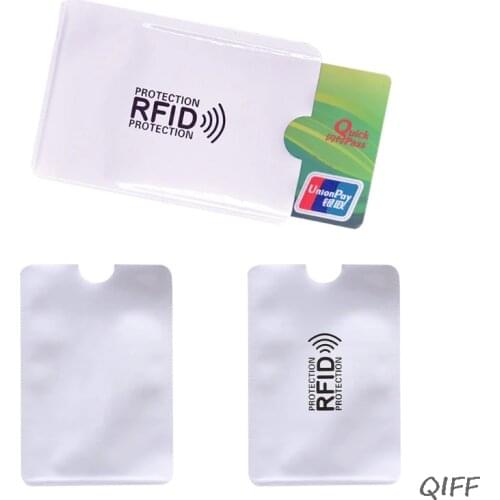 Business Credit Card Holder RFID Blocking Sleeve Protector Shield Holder Case