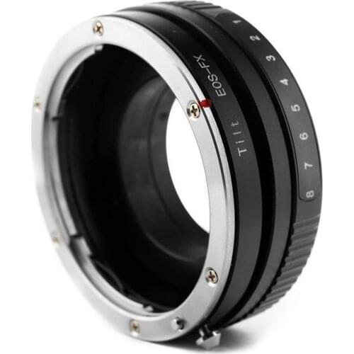 EOS-FX/T Tilt Adapter Ring For Canon Eos EF Lens to Fujifilm Fuji X FX Camera X-T2 X-A3 X-T4 X-Pro1 X-E1 X-E2 X-A5