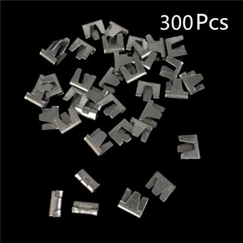 Cages Card Cage lashing buckle Cat Dog Animal cages equipment Chicken Quail Birdcage installation Poultry animals Tool 300 Pcs