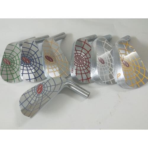 TourOK Golf clubs Zodia spider silver golf irons set 4-9p irons clubs no golf shaft