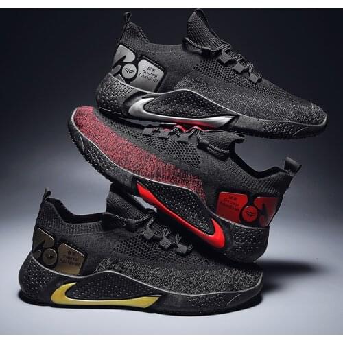 Mens Sneakers Fashion Casual Running Shoes Lover Gym Shoes Light Breathe Comfort Outdoor Air Cushion Couple Jogging Shoes 39-44