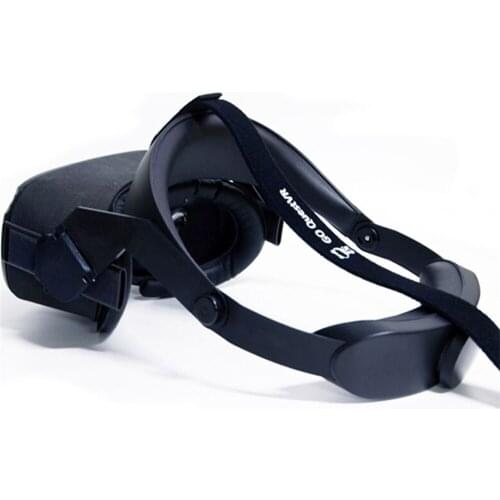 Non-slip VR Helmet Head Strap for Oculus Quest VR Headset Adjustable Headband Fixing Strap Pressure-relieving Accessories