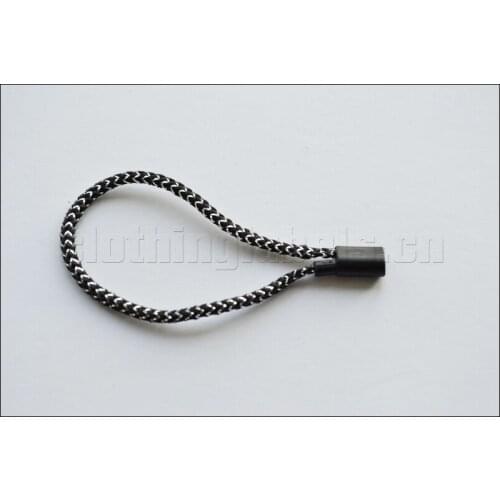 Plastic string hand wearing string silver+black hang tag string free shipping