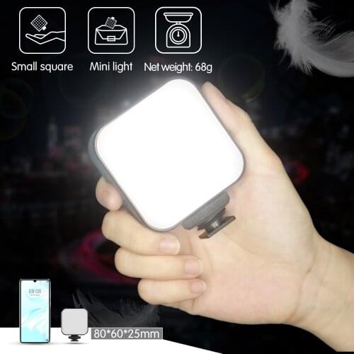 ST48N Mini Portable Photography Fill Light CRI95+ 6000K LED Panel Lamp Video Lighting for Youtube Tik tok