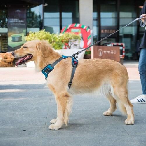 Dog leash vest-style chest harness for medium and large dogs pet supplies