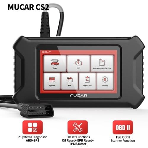 THINKCAR MUCAR CS2 OBD2 Scanner ABS/SRS System Oil/EPB Lifetime Free Car Diagnost Code Reader Automotive Tools Pk Thinkscan Plus